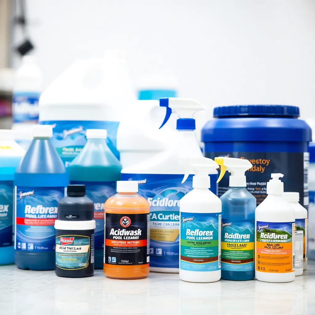 Pool Treatment Chemicals